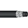 HIGH PRESSURE HOSE, BLACK, 2 WIRE, WRAPPED COVER, 400 BAR, PER METRE - 0