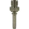 Crimp Nipple to suit DN10 hose x 1/2"M coned - 1