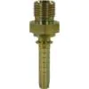Crimp Nipple to suit DN10 hose x 1/2"M coned - 0