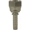 Crimp Nipple to suit DN10 hose x 3/8"F thread and 60° cone. - 0