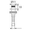 CRIMP NIPPLE DKS NW8 11MM - 1