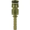 Crimp Nipple to suit DN6 hose with a 13.5mm clip System connector - 0