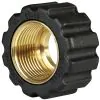 QUICK SCREW FOR CRIMP NIPPLE, BLACK - 0