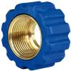 QUICK SCREW FOR CRIMP NIPPLE, BLUE - 0