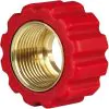 QUICK SCREW FOR CRIMP NIPPLE, RED - 0