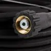 HP HOSE BLK 10M 1SN WRAP DN6 M22F x 1/4"F  - 4