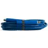 HP HOSE BLUE 7.5MTR DN6 1/4"M+BEND REST+ - 2