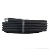 HP HOSE BLK 10M 2SC WRAPPED DN6 3/8" M/M  - 3