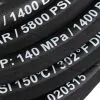 GC HP HOSE BLK 10M 2SN WRAP DN8 3/8" F/F C   - 0