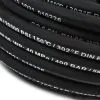 GC HP HOSE BLK 15M 2SN WRAP DN8 3/8" F/F C   - 2