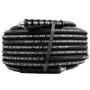 HIGH PRESSURE HOSE, BLACK, 2 WIRE, WRAPPED COVER, 400 BAR - 3