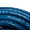 HIGH PRESSURE HOSE, BLUE, 2 WIRE, SMOOTH COVER, 400 BAR, PER METRE - 1