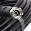 HP HOSE BLK 10M FLEXY SMO DN6 M22F x 1/4"F - 0