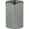 FEMALE TO FEMALE ZINC PLATED STEEL SOCKET ADAPTOR-1/4"F to 1/4"F (19mm HEX) - 0