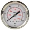 PRESSURE GAUGE 0-100 BAR 63MM WITH REAR ENTRY - 1