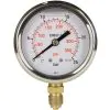 PRESSURE GAUGE 0-25 BAR 1/4"M BOTTOM INLET - 0