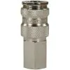 SERIES 25 QUICK COUPLING 1/4" F WITH NON RETURN VALVE - 0