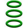 ST45 COUPLING REPAIR KIT, GREEN VITON - 0