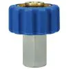 QS COUPLING 1/2&quot;F X 1/4&quot;F BLUE - 0