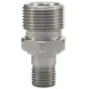 QS PLUG M22XM - 1/4" M SS LONG - 0