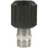 FEMALE TO MALE QUICK SCREW SWIVEL COUPLING ADAPTOR ST44-M22 F to M22 M - 0