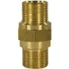 MALE TO MALE BRASS HOSE CONNECTOR ADAPTOR-M22 M to M22 M (long version) - 0