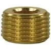 MALE PLUG WITHOUT RIM-1/8" - 0