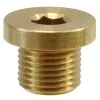 MALE PLUG WITH RIM-1/2" - 0