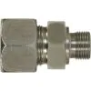 MALE STUD COUPLING, STAINLESS STEEL - 0