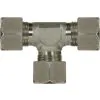 TEE COUPLING, STAINLESS STEEL - 0