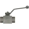 BALL VALVE + LEVER HANDLE 1/2"F x 1/2"F STAINLESS STEEL - 1