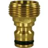 COUPLING PLUG BRASS 1/2&quot;M UNIVERSAL - 0