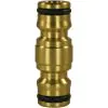 HOSE CONNECTING DOUBLE PLUG BRASS 1/2&quot; - 0