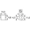 FUEL PUMP DRIVE PEG COUPLING - 1