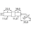 IGNITION ELECTRODE (LAVORWASH) - 1