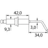 IGNITION ELECTRODES PAIR (COMET) - 2