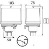 PRESSURE SWITCH FANAL 30-250 BAR - 1