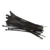 PACK OF 100 BLACK CABLE TIES - 0