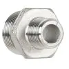 150lb BSP HEX NIPPLE COUPLING ADAPTOR-1/4"M to 1/2"M - 2