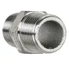 150lb BSP HEX NIPPLE COUPLING ADAPTOR-3/8"M to 3/8"M - 1