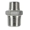 150lb BSP HEX NIPPLE COUPLING ADAPTOR-3/8"M to 1/2"M - 0