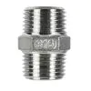 150lb BSP HEX NIPPLE COUPLING ADAPTOR-1/2"M to 1/2"M - 1