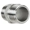 150lb BSP HEX NIPPLE COUPLING ADAPTOR-1/2"M to 1/2"M - 2