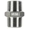 150lb BSP HEX NIPPLE COUPLING ADAPTOR-3/4"M to 3/4"M - 2