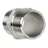 150lb BSP HEX NIPPLE COUPLING ADAPTOR-1.0"M to 1.0"M - 0