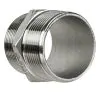 150lb BSP HEX NIPPLE COUPLING ADAPTOR-1½"M to 1½"M - 2