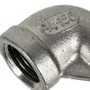150lb BSP ELBOW COUPLING ADAPTOR MALE/FEMALE-1/4"F to 1/4"M - 2