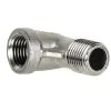 150lb BSP ELBOW COUPLING ADAPTOR MALE/FEMALE-1/4"F to 1/4"M - 1