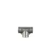 150lb BSP TEE COUPLING ADAPTOR FEMALE-1/4" F - 1