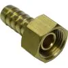 HOSE TAIL BRASS FEMALE SWIVEL-1/4" F X 10mm - 0